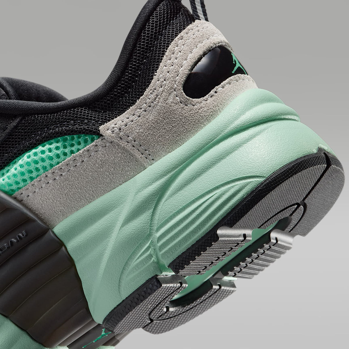 Jordan Trunner O/S – Negro/Gris neutro/Espuma menta/Verde resplandor – vista 8
