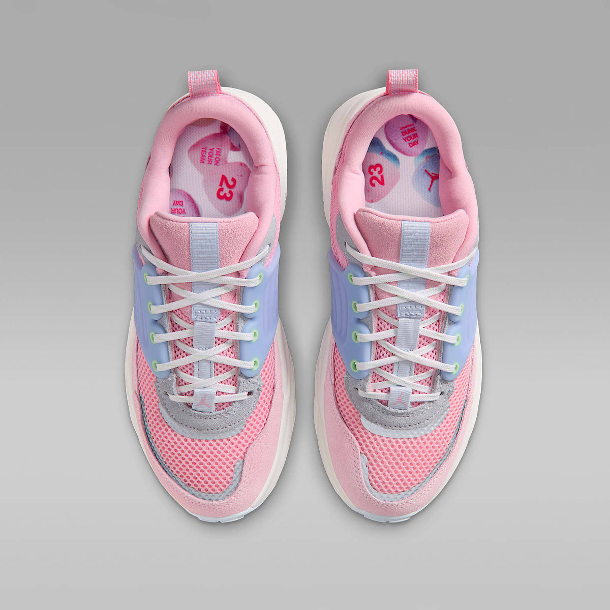 Jordan Trunner O/S – Rosa suave medio/Azul medio/Vela/Rosa suave medio – vista 4