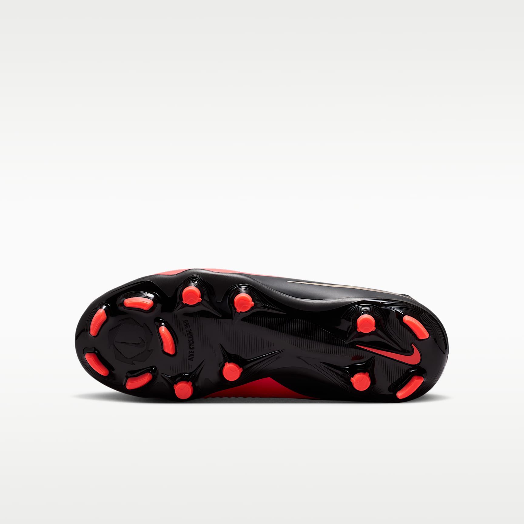 Nike Jr. Phantom 6 High Academy – Carmesí brillante/Carmesí brillante/Negro – vista 2