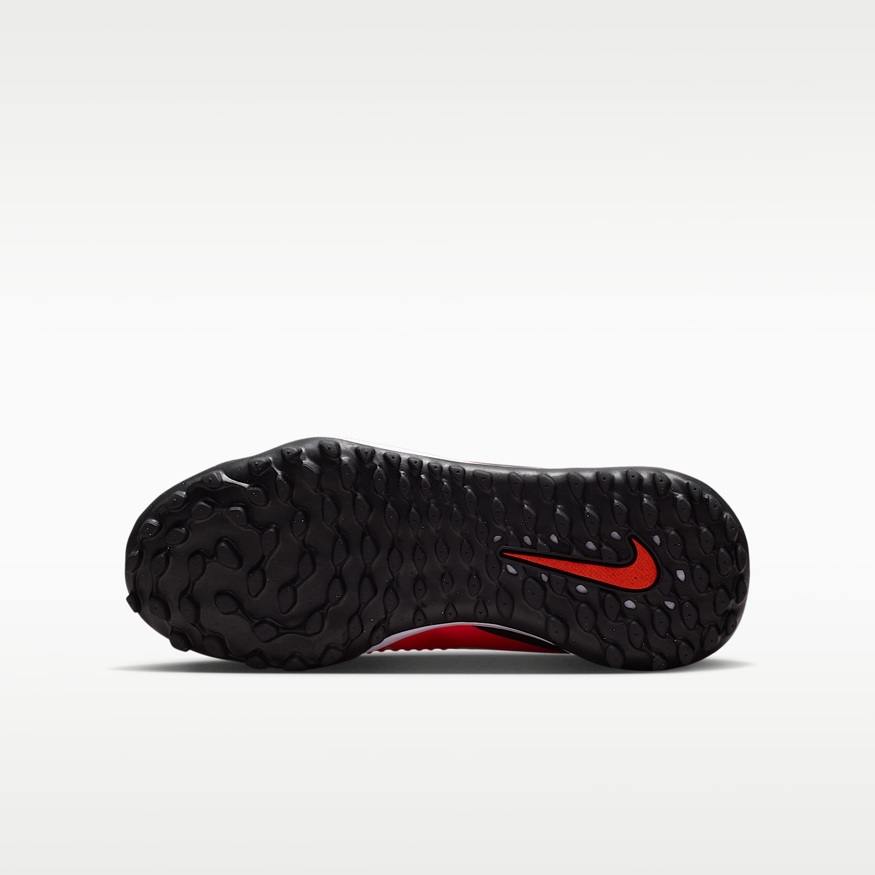 Nike Jr. Phantom 6 High Academy – Carmesí brillante/Carmesí brillante/Negro – vista 2