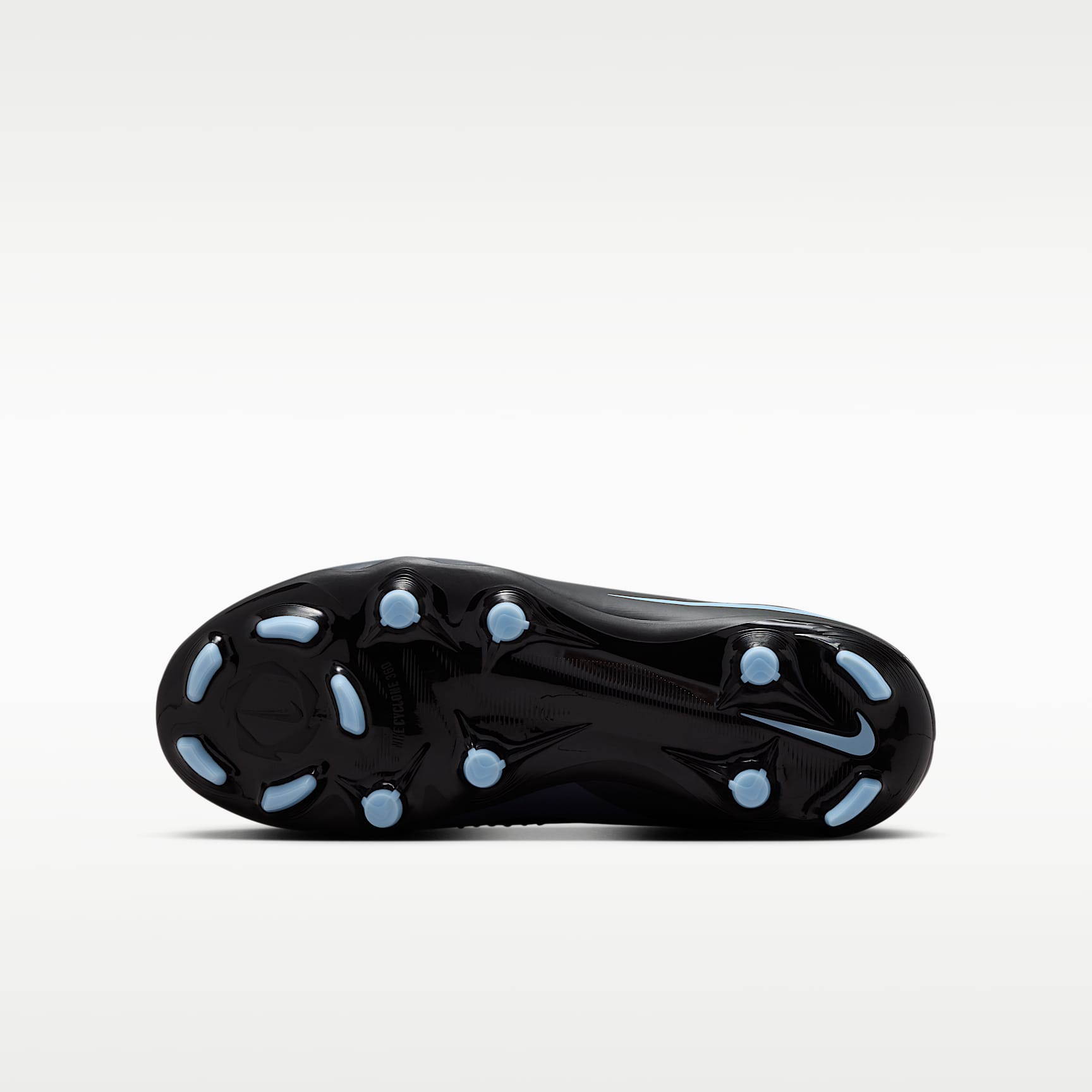 Nike Jr. Phantom 6 Low Academy – Negro/Negro – vista 2