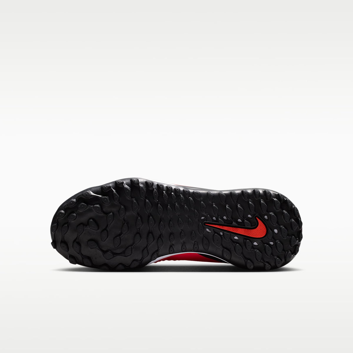 Nike Jr. Phantom 6 Low Academy – Carmesí brillante/Carmesí brillante/Negro – vista 2