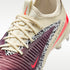 Nike United Jr. Phantom 6 Low Academy – Burdeos enérgico/Fósil/Rojo universitario – vista 8