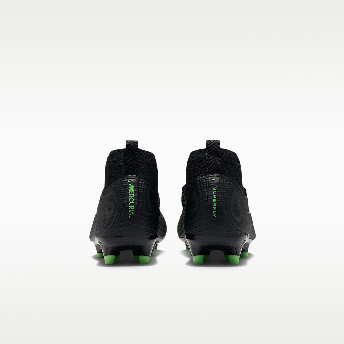 Nike Jr. Mercurial Superfly 11 Academy – Negro/Negro/Verde ilusión – vista 6