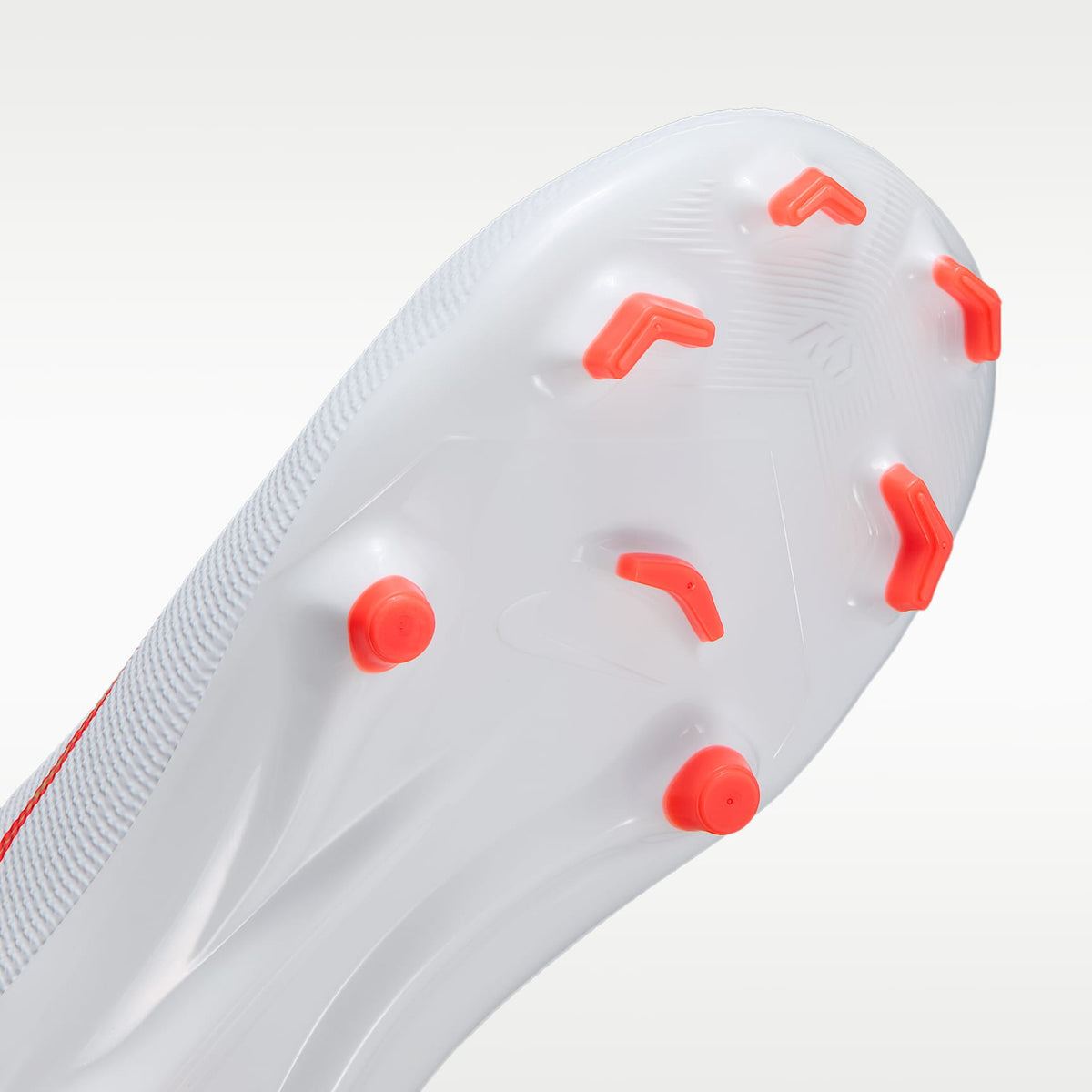 Nike Jr. Mercurial Superfly 11 Academy – Blanco/Carmesí brillante/Difuso – vista 7