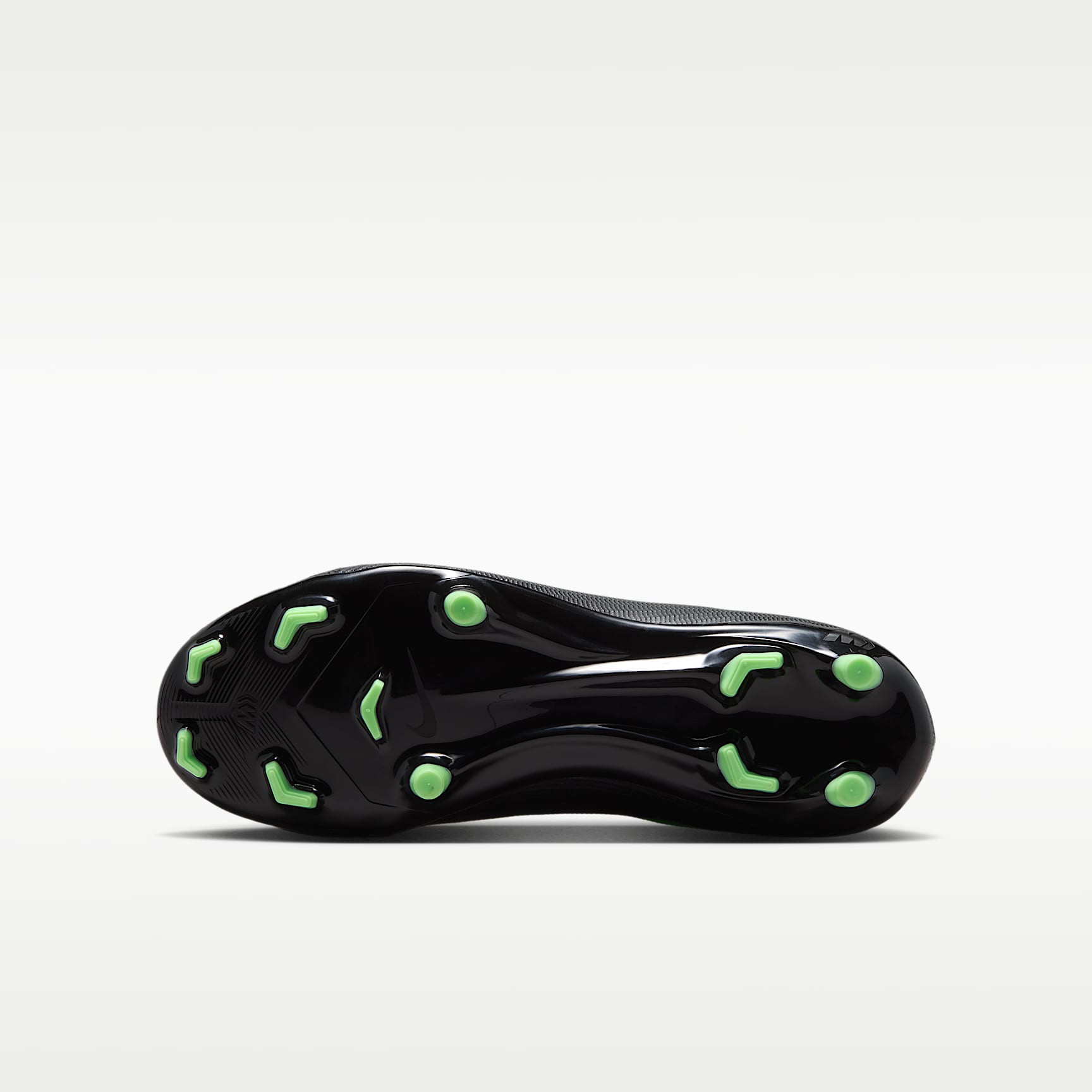Nike Jr. Mercurial Superfly 11 Academy – Negro/Negro/Verde ilusión – vista 2