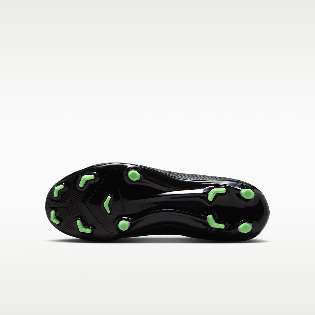 Nike Jr. Mercurial Superfly 11 Academy – Negro/Negro/Verde ilusión – vista 2