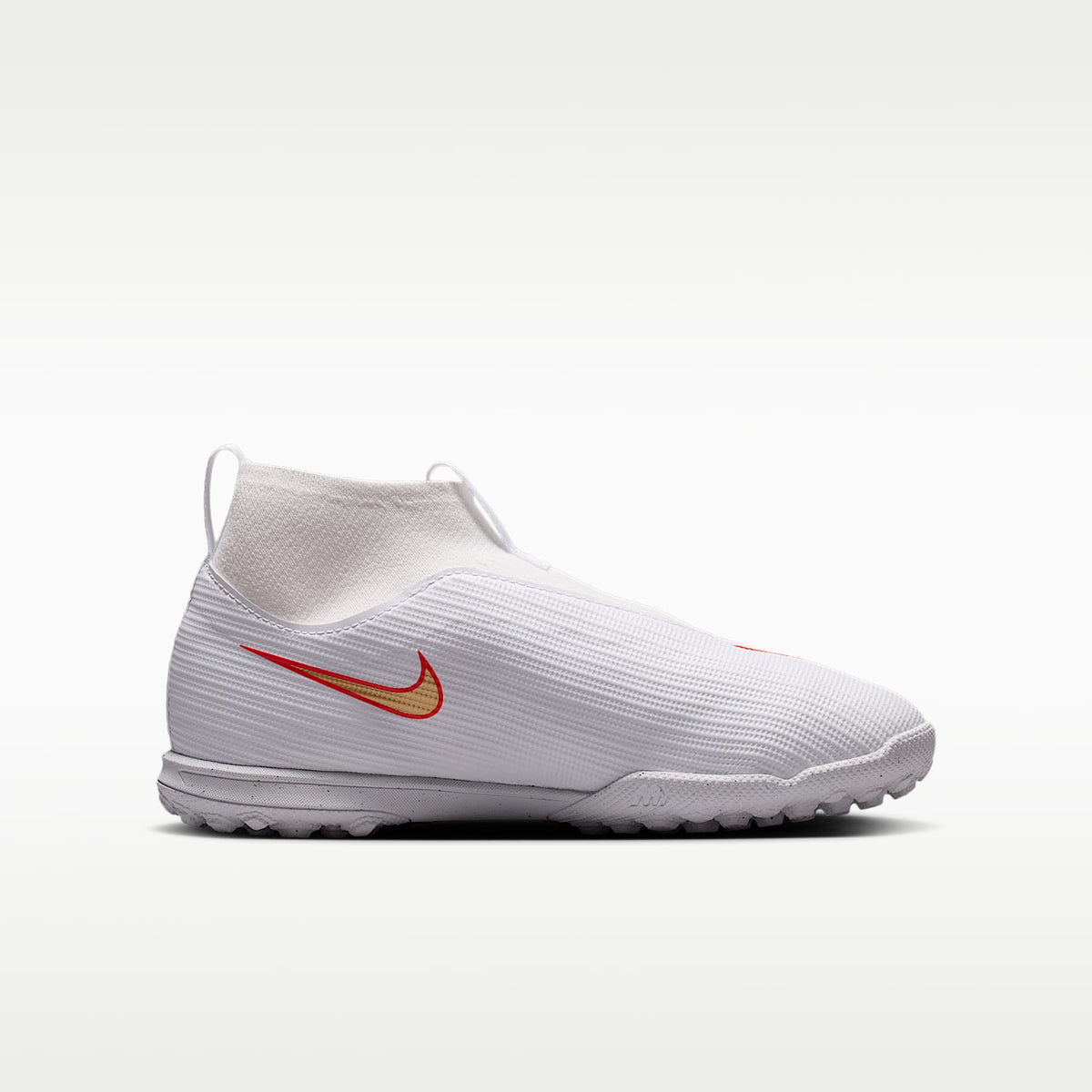 Nike Jr. Mercurial Superfly 11 Academy – Blanco/Carmesí brillante/Difuso – vista 3
