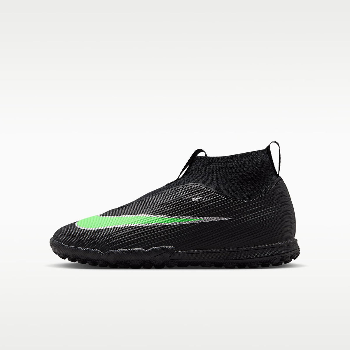 Nike Jr. Mercurial Superfly 11 Academy – Negro/Negro/Verde ilusión – vista 1