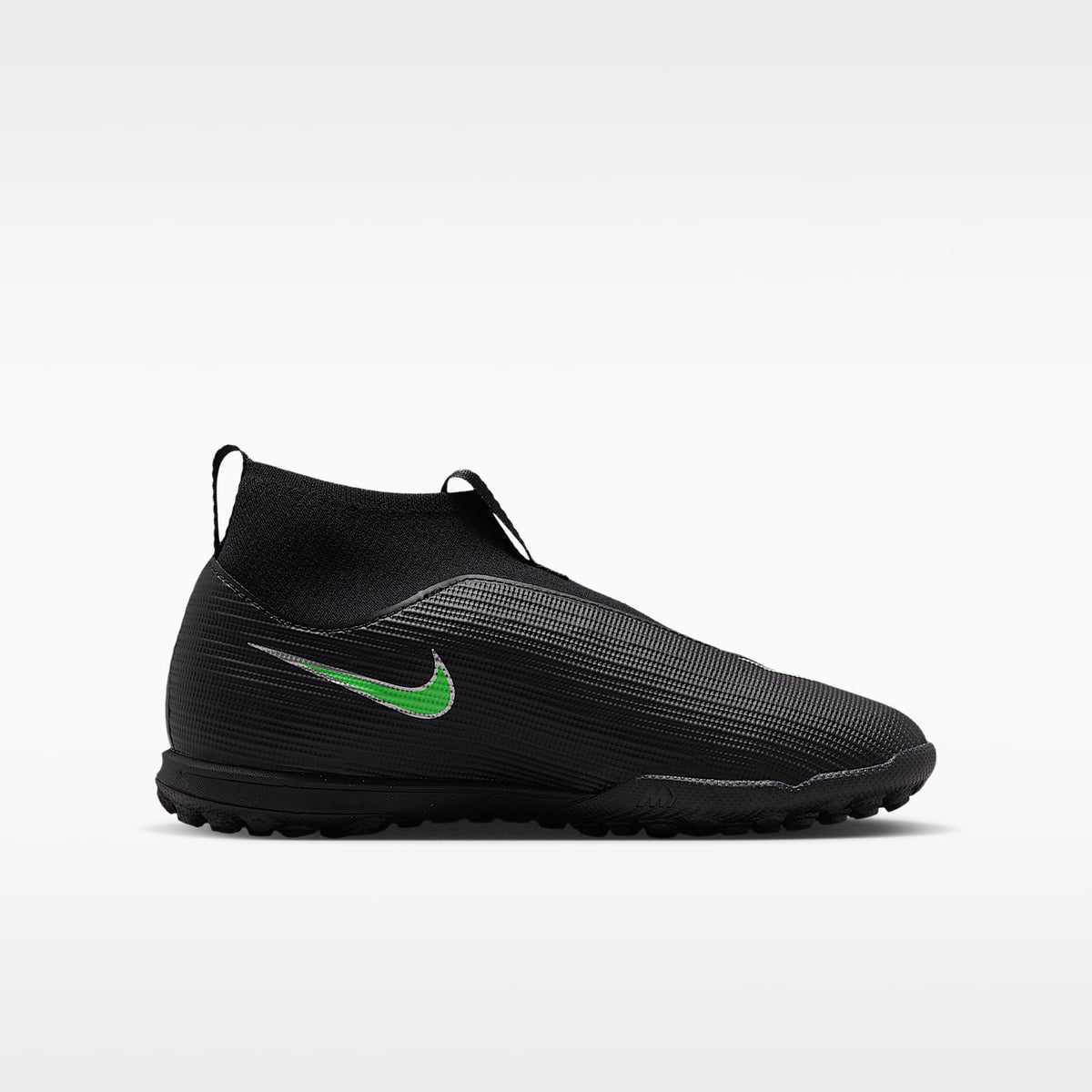 Nike Jr. Mercurial Superfly 11 Academy – Negro/Negro/Verde ilusión – vista 3