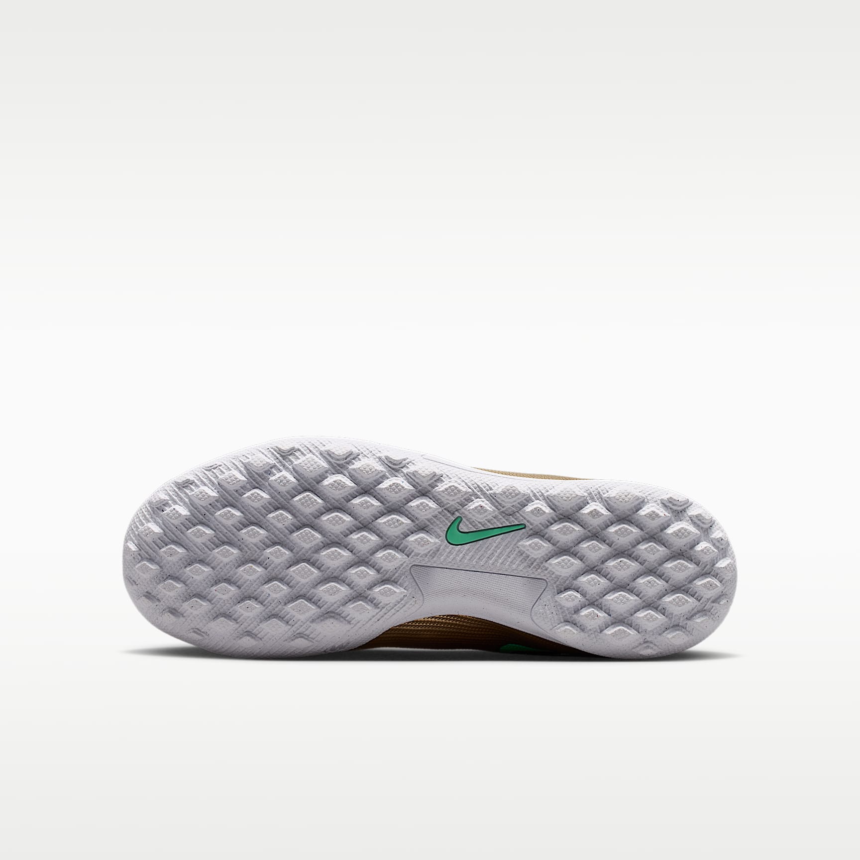 Nike Jr. Mercurial Superfly 11 Academy "Kylian Mbappé" – Oro metalizado/Verde resplandor – vista 2