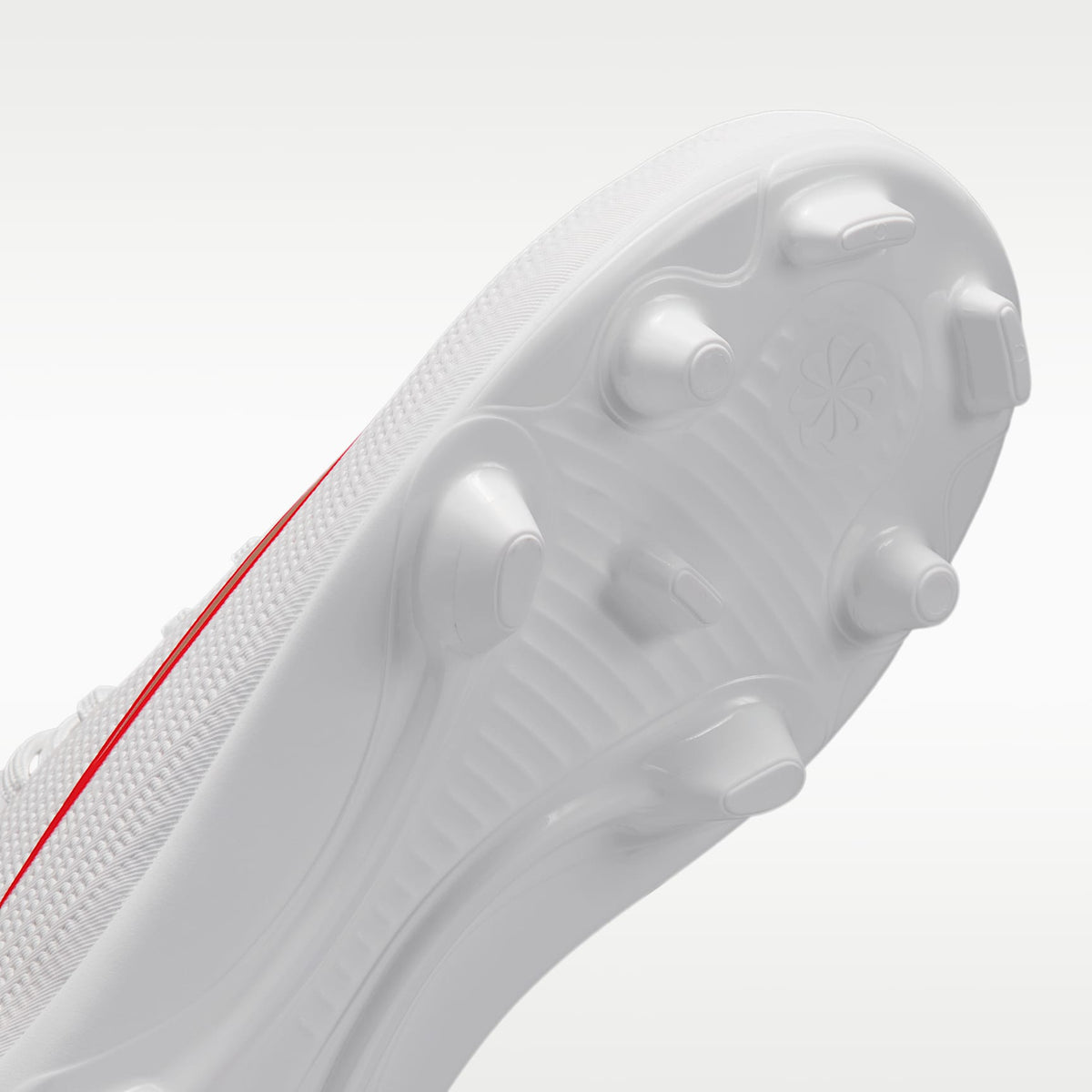 Nike Jr. Mercurial Superfly 11 Club – Blanco/Carmesí brillante/Difuso – vista 7
