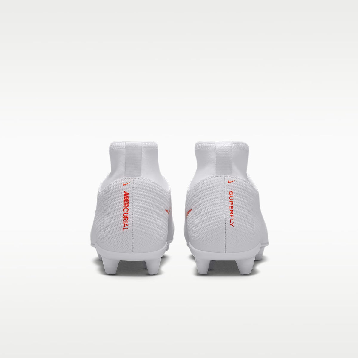 Nike Jr. Mercurial Superfly 11 Club – Blanco/Carmesí brillante/Difuso – vista 6