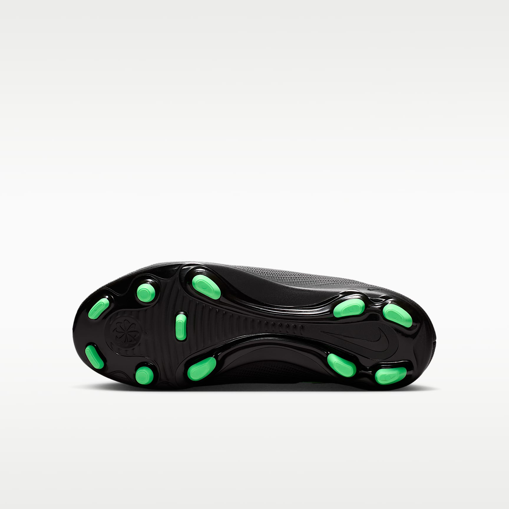 Nike Jr. Mercurial Superfly 11 Club – Negro/Negro/Verde ilusión – vista 2