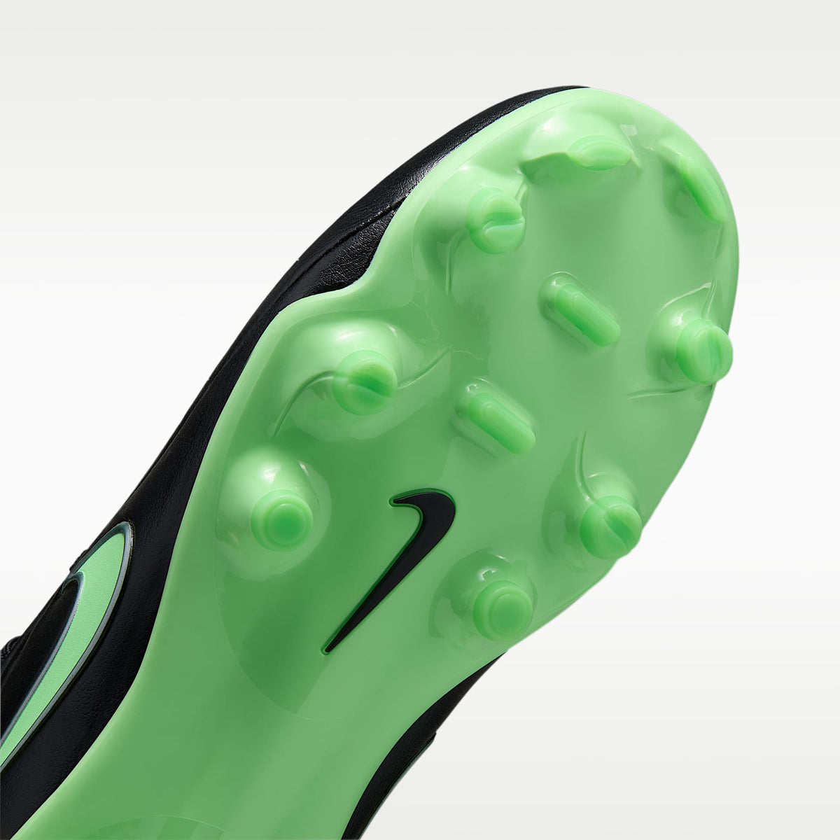 Nike Jr. Tiempo Maestro Academy – Negro/Negro/Verde ilusión – vista 7