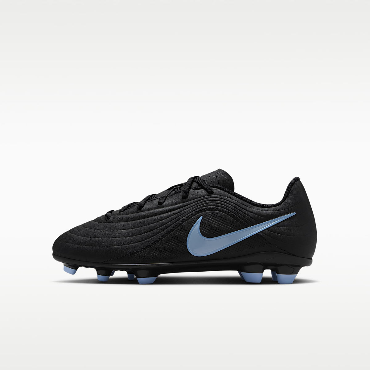 Nike Jr. Tiempo Maestro Club – Negro/Azul hielo – vista 1