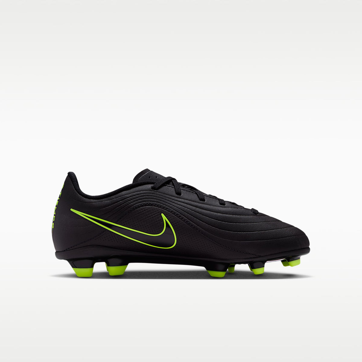 Nike Jr. Tiempo Maestro Club – Negro/Volt/Negro – vista 3