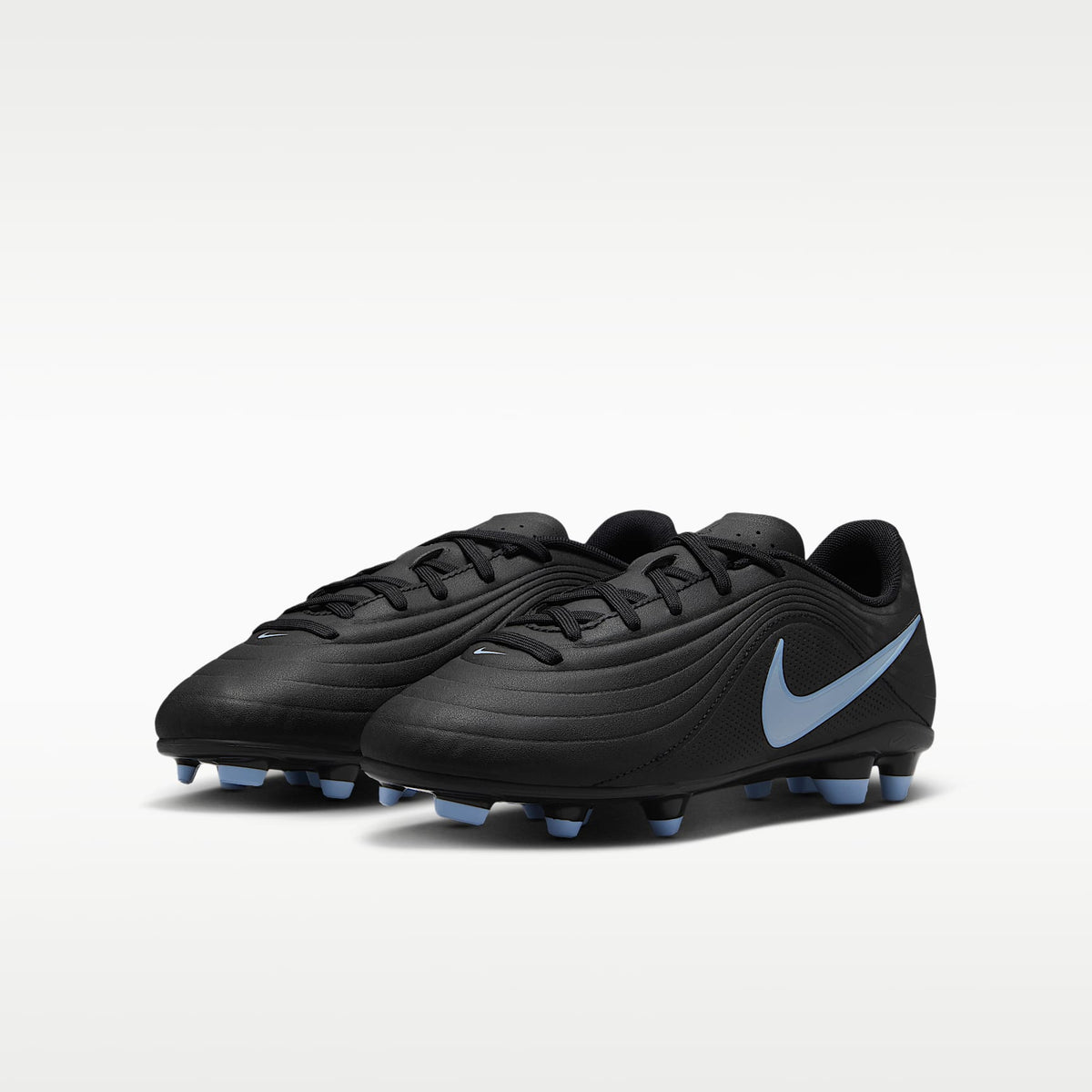 Nike Jr. Tiempo Maestro Club – Negro/Azul hielo – vista 5
