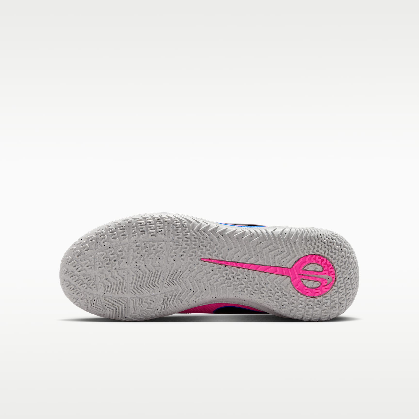 Nike Jr. Tiempo Maestro Club – Blanco/Azul carrera/Avalancha rosa/Negro – vista 2
