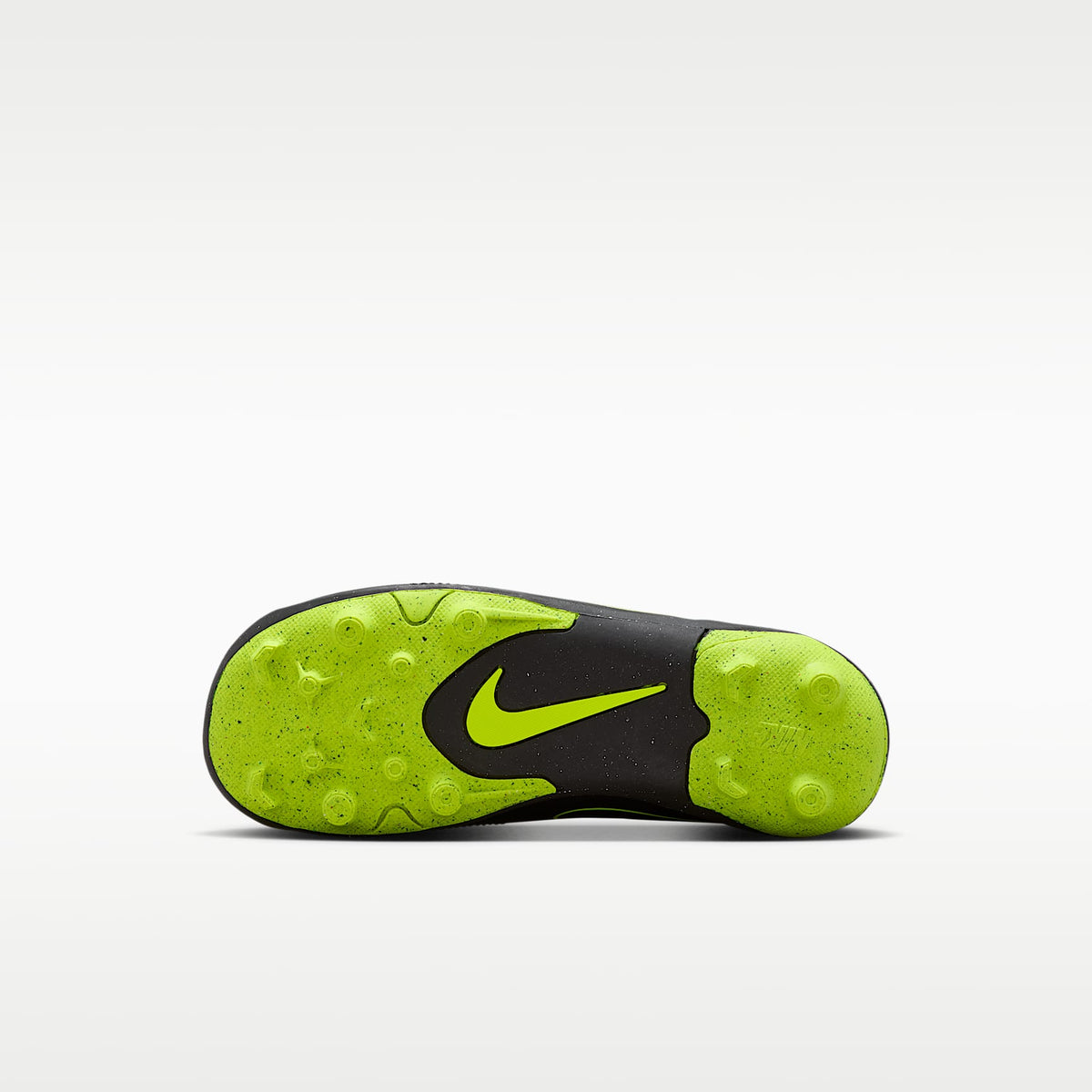 Nike Jr. Tiempo Maestro Club Flex – Negro/Volt/Negro – vista 2