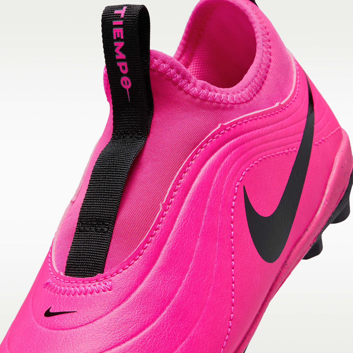 Nike Jr. Tiempo Maestro Club Flex – Avalancha rosa/Negro – vista 8