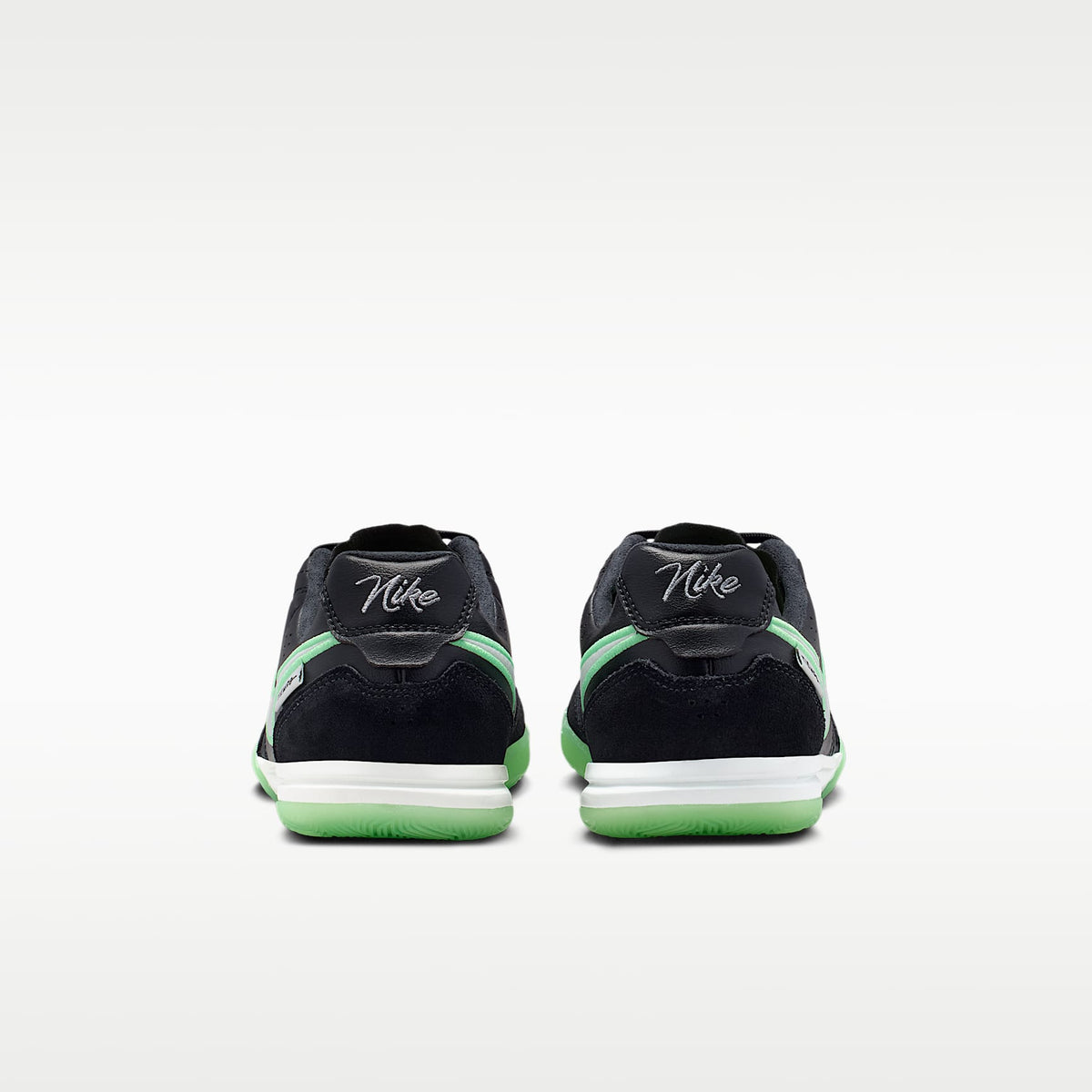 Nike Jr. Tiempo Streetgato – Negro/Negro/Verde ilusión – vista 6