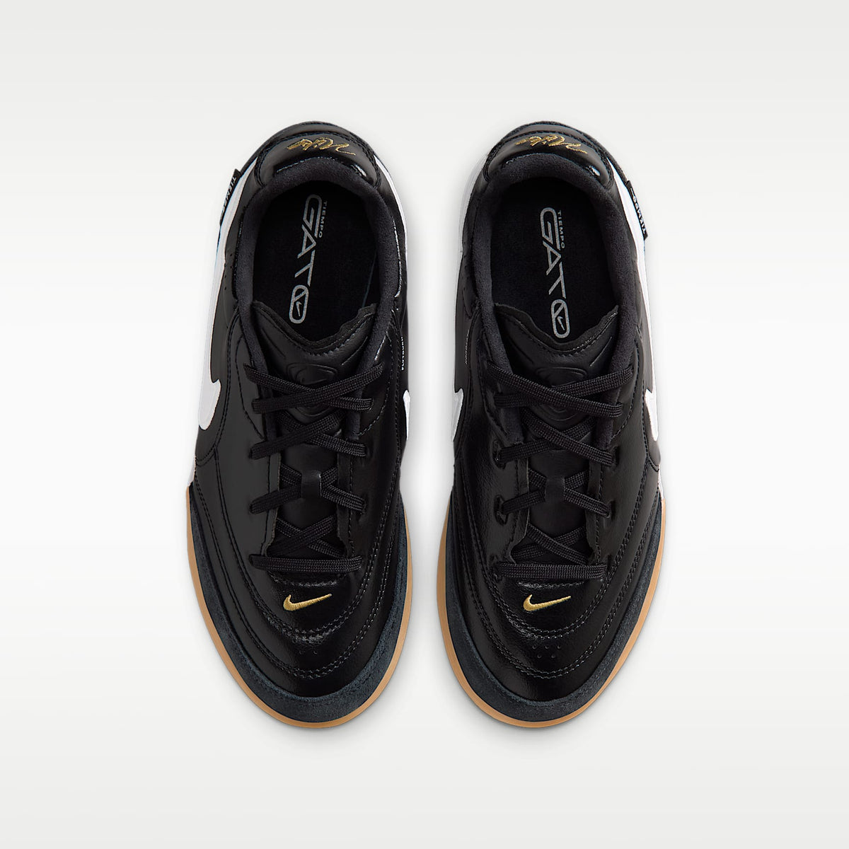 Nike Jr. Tiempo Streetgato – Negro/Blanco – vista 4