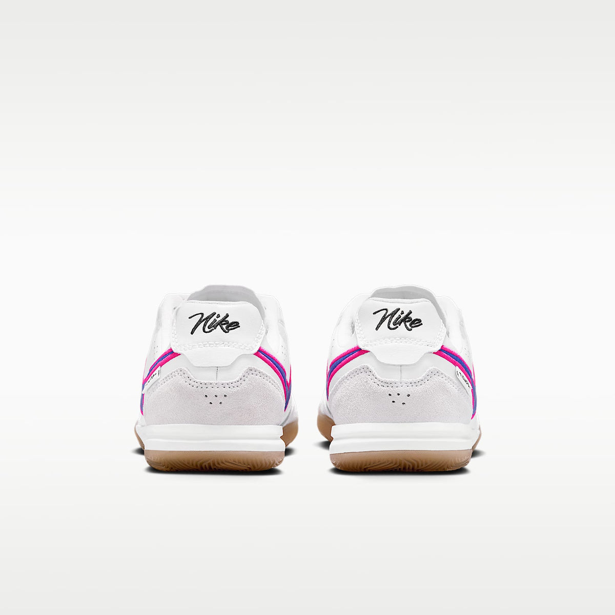 Nike Jr. Tiempo Streetgato – Blanco/Avalancha rosa/Azul carrera – vista 6