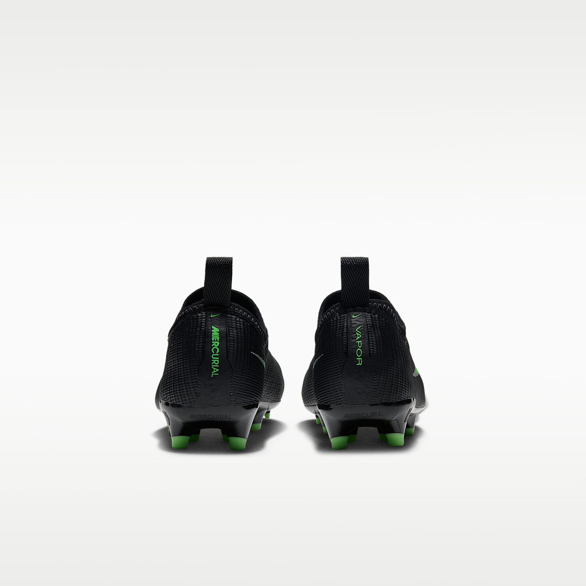 Nike Jr. Mercurial Vapor 17 Academy – Negro/Negro/Verde ilusión – vista 6