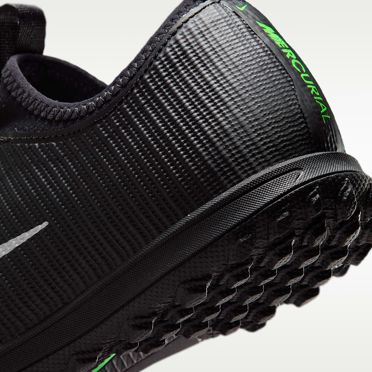 Nike Jr. Mercurial Vapor 17 Academy – Negro/Negro/Verde ilusión – vista 8