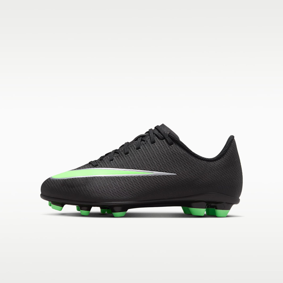 Nike Jr. Mercurial Vapor 17 Club – Negro/Negro/Verde ilusión – vista 1