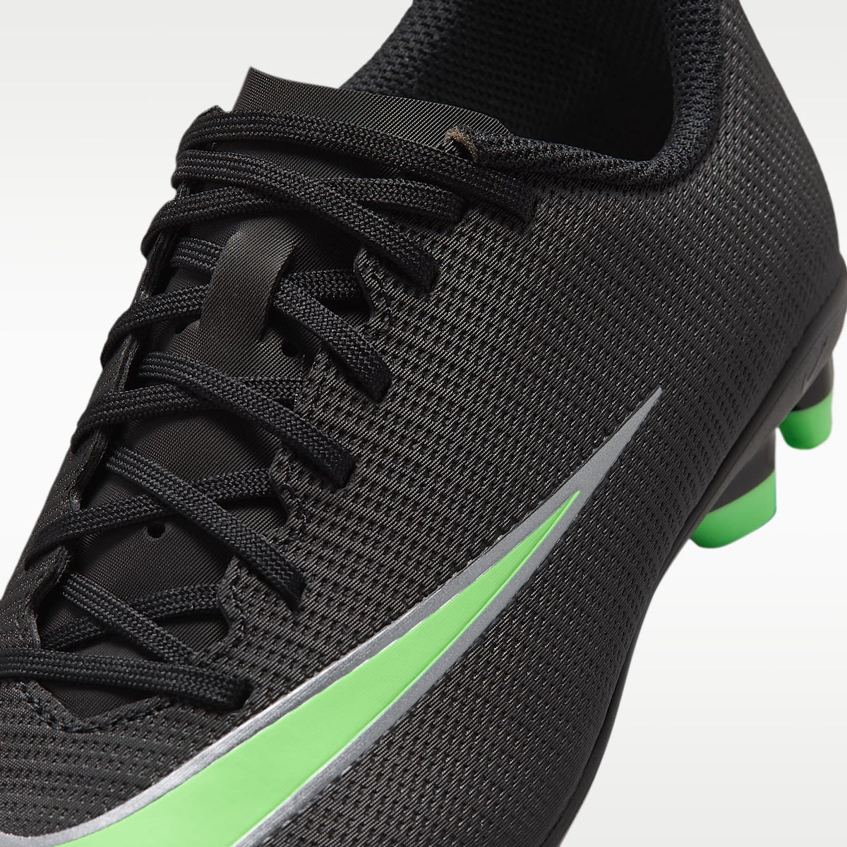 Nike Jr. Mercurial Vapor 17 Club – Negro/Negro/Verde ilusión – vista 8