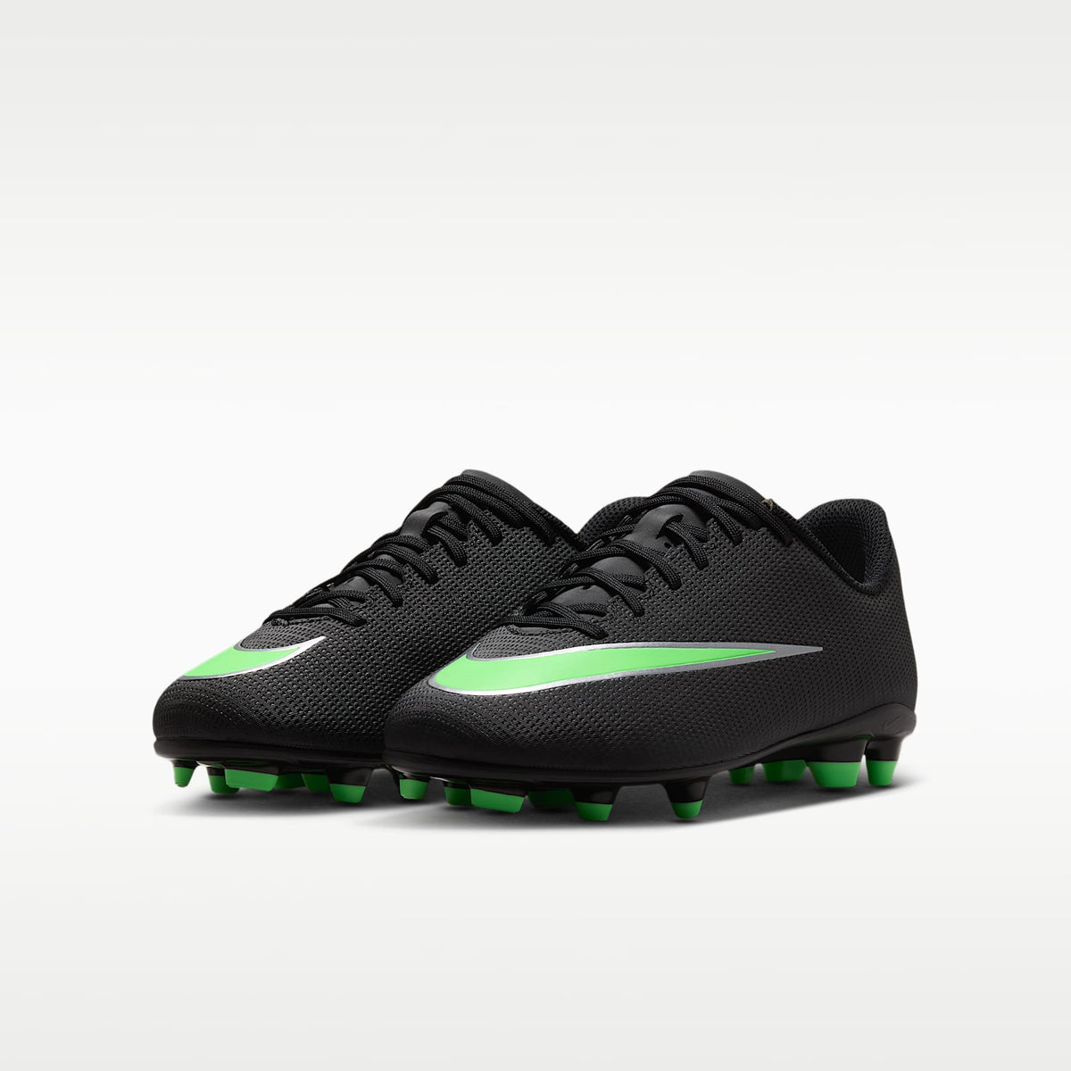 Nike Jr. Mercurial Vapor 17 Club – Negro/Negro/Verde ilusión – vista 5