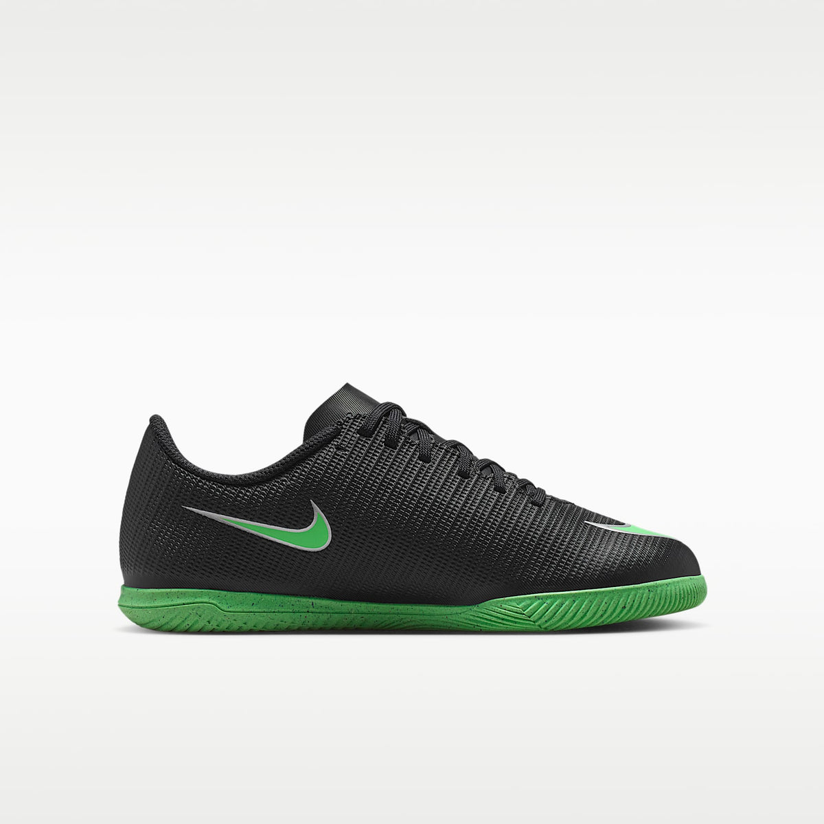 Nike Jr. Mercurial Vapor 17 Club – Negro/Negro/Verde ilusión – vista 3