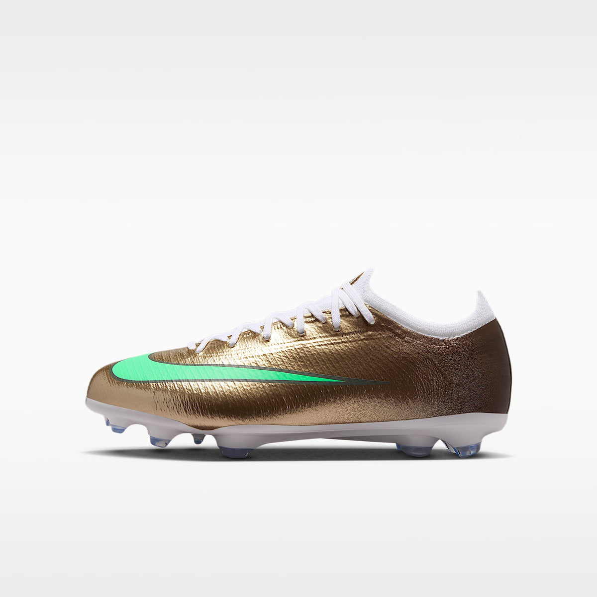 Nike Jr. Mercurial Vapor 17 Pro "Kylian Mbappé" – Oro metalizado/Verde resplandor – vista 1