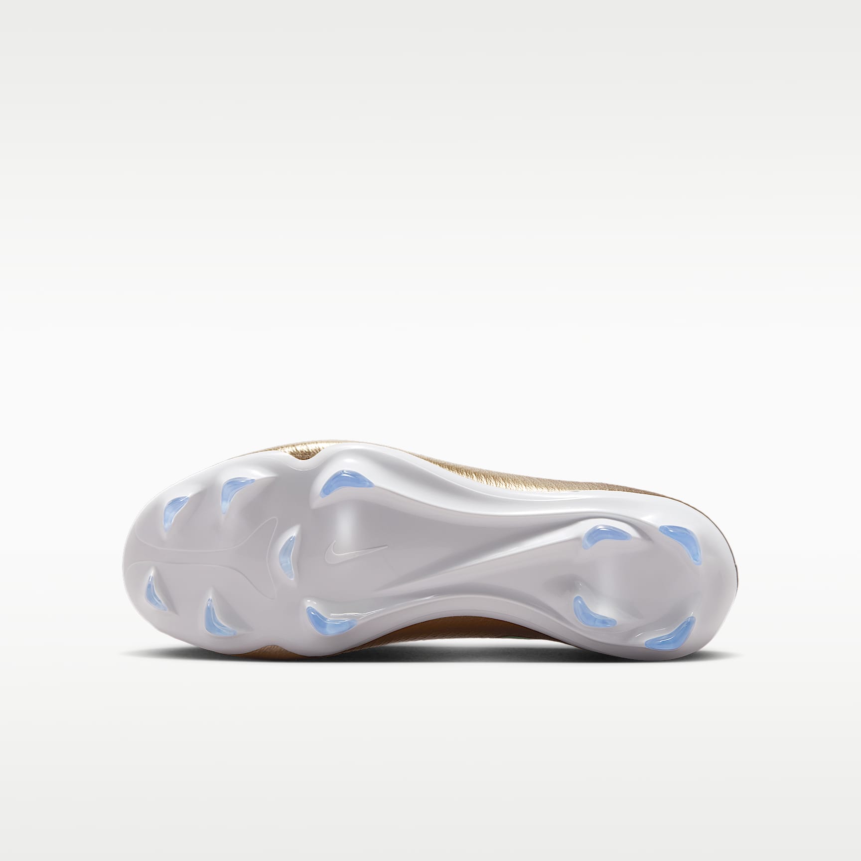 Nike Jr. Mercurial Vapor 17 Pro "Kylian Mbappé" – Oro metalizado/Verde resplandor – vista 2