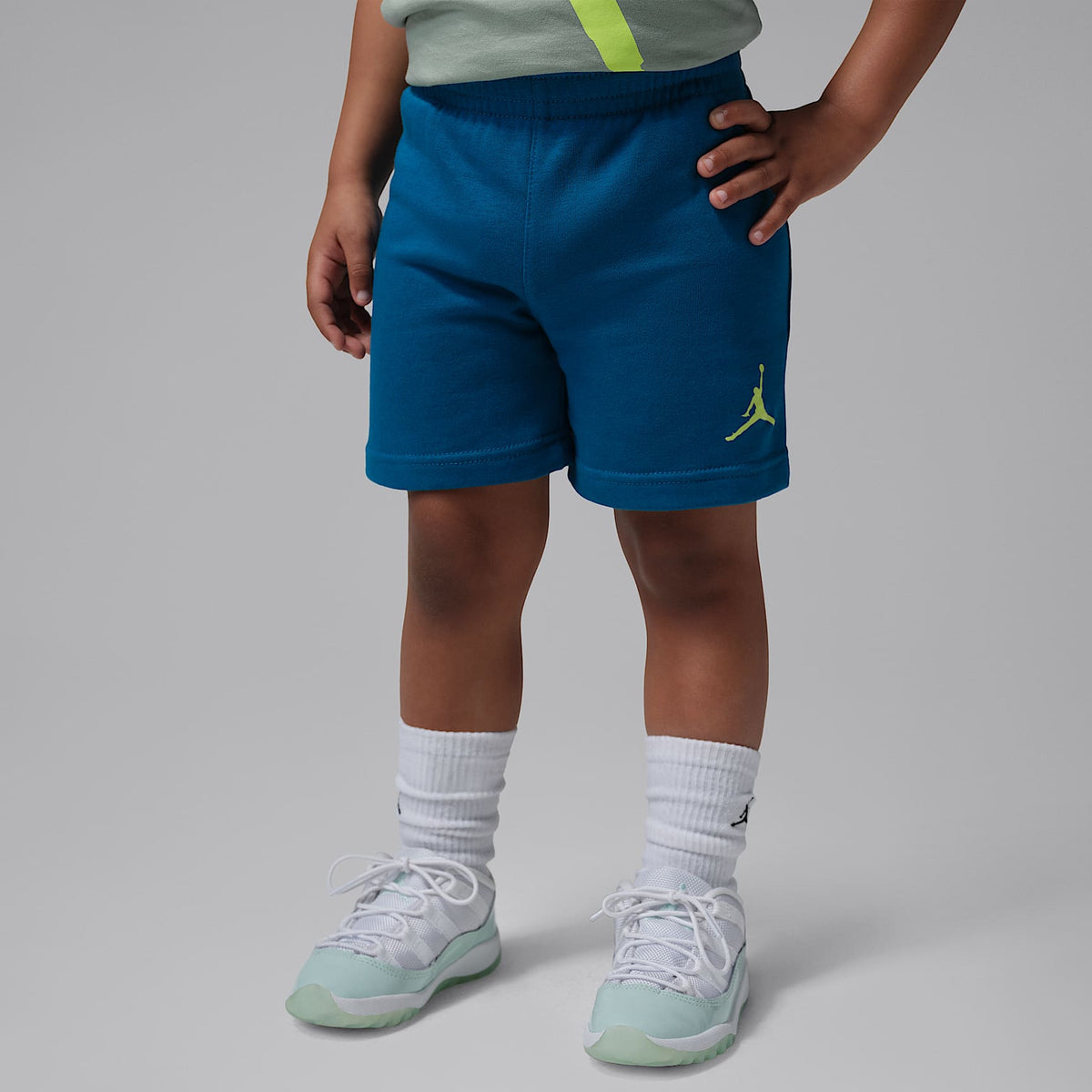 Conjunto Jumbo Jumpman de 2 piezas de shorts infantil Jordan – Azul – vista 6