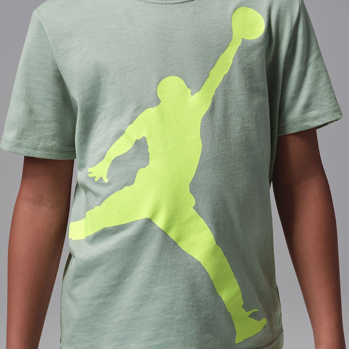 Conjunto Jumbo Jumpman de 2 piezas de shorts para niños talla pequeña Jordan – Azul – vista 5