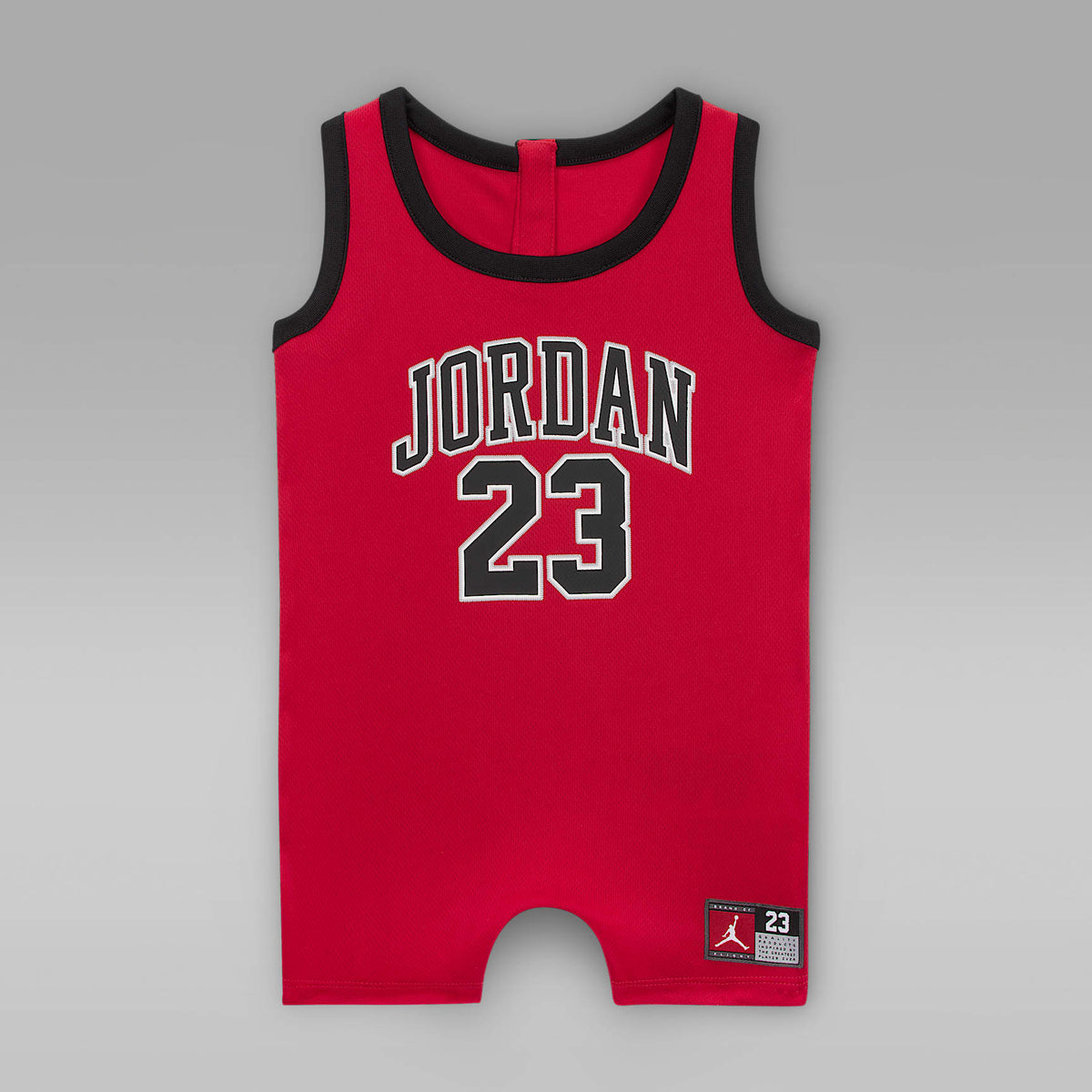 Enterito de punto Jumpman 23 para bebé (de 12 a 24 meses) Jordan – Rojo gimnasio – vista 1