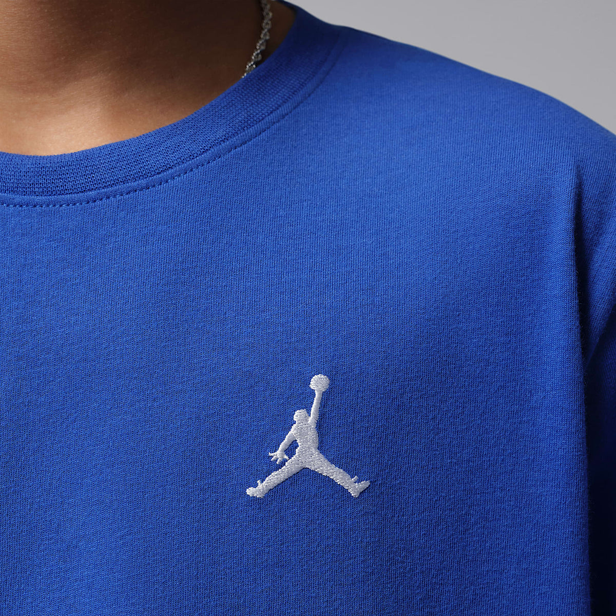 Playera bordada Jumpman Air para niños talla grande Jordan – Royal juego – vista 4
