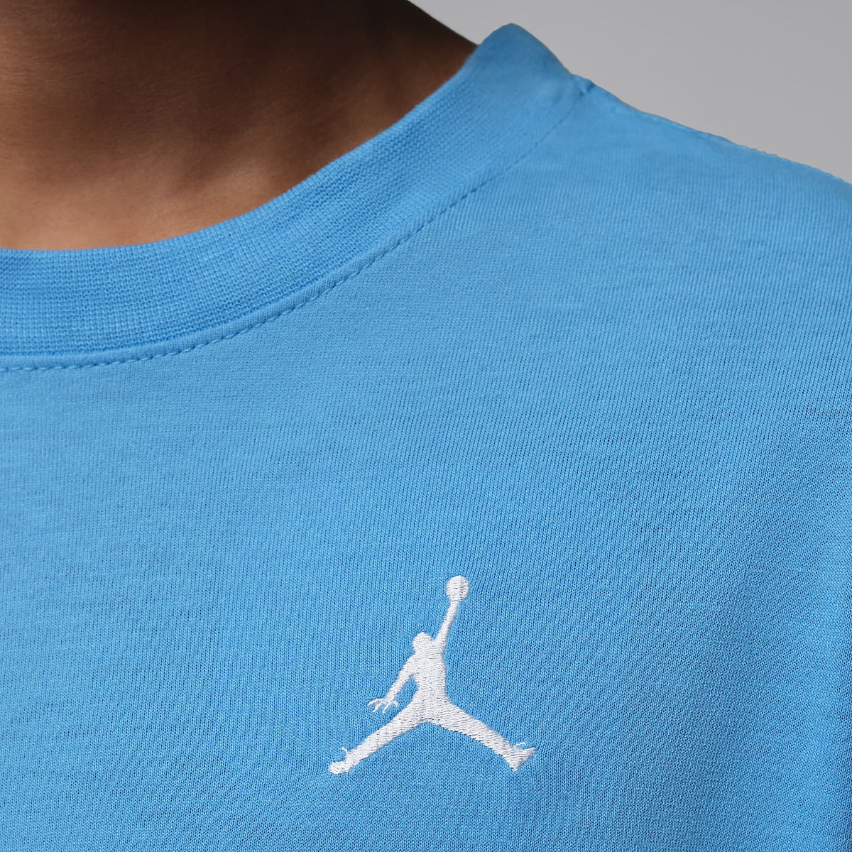 Playera bordada Jumpman Air para niños talla grande Jordan – Azul – vista 4