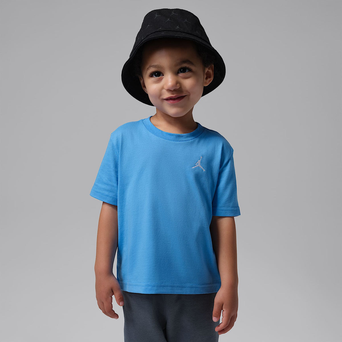 Playera bordada infantil Jumpman Air Jordan – Azul – vista 1