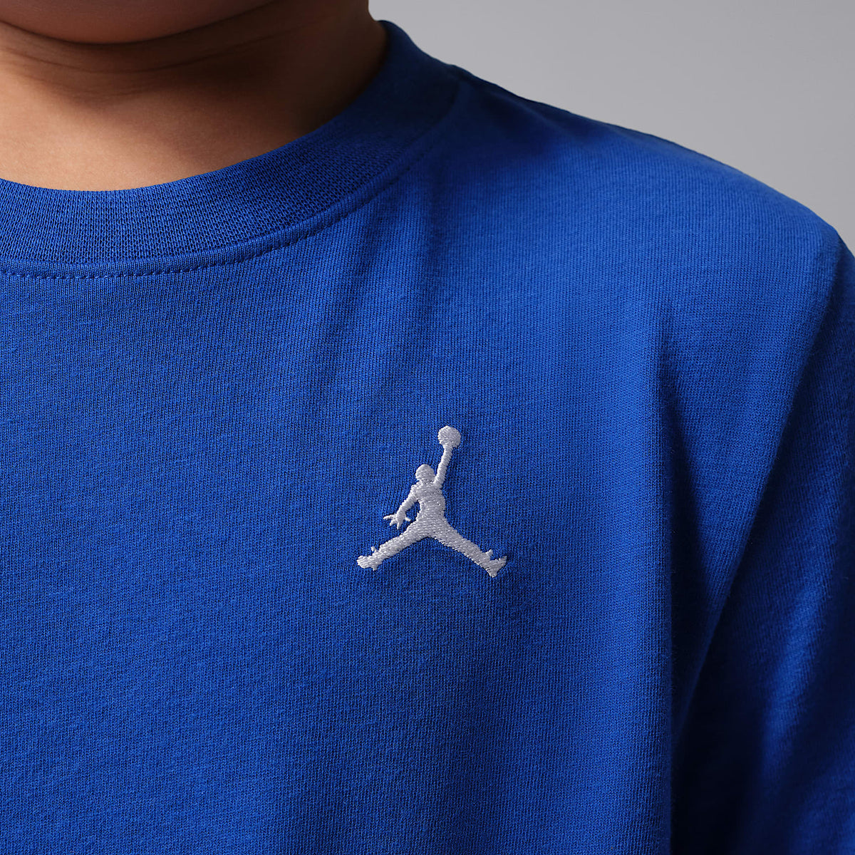 Playera bordada Jumpman Air para niños talla pequeña Jordan – Royal juego – vista 3