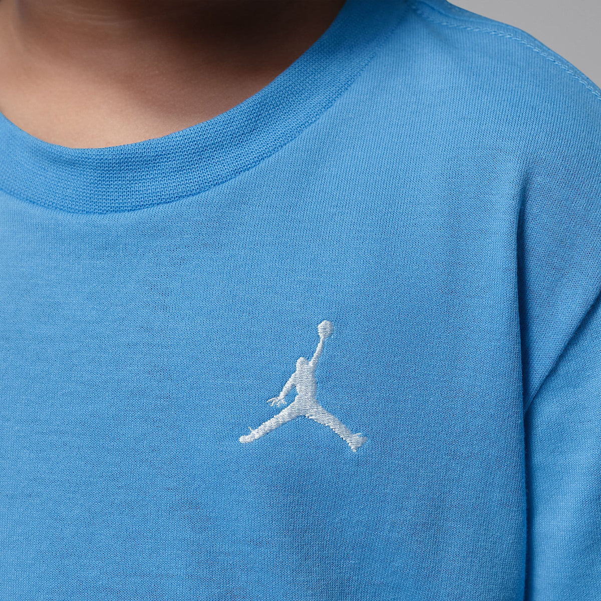 Playera bordada infantil Jumpman Air Jordan – Azul – vista 4