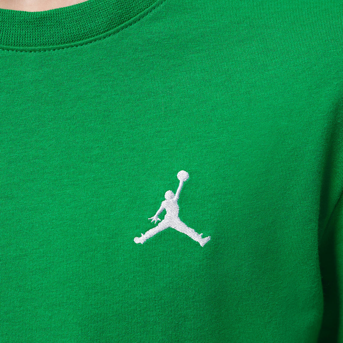 Playera bordada Jumpman Air para niños talla grande Jordan – Verde suerte – vista 4