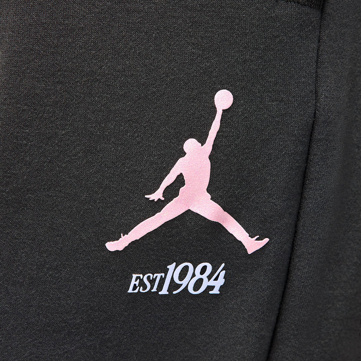 Pants de tejido Fleece plisados para niños talla grande Jordan Jumpman Club – Sombrío apagado – vista 4