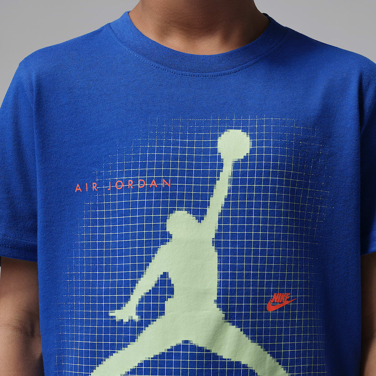 Playera Jumpman Grid Blur para niños talla pequeña Jordan – Royal juego – vista 4