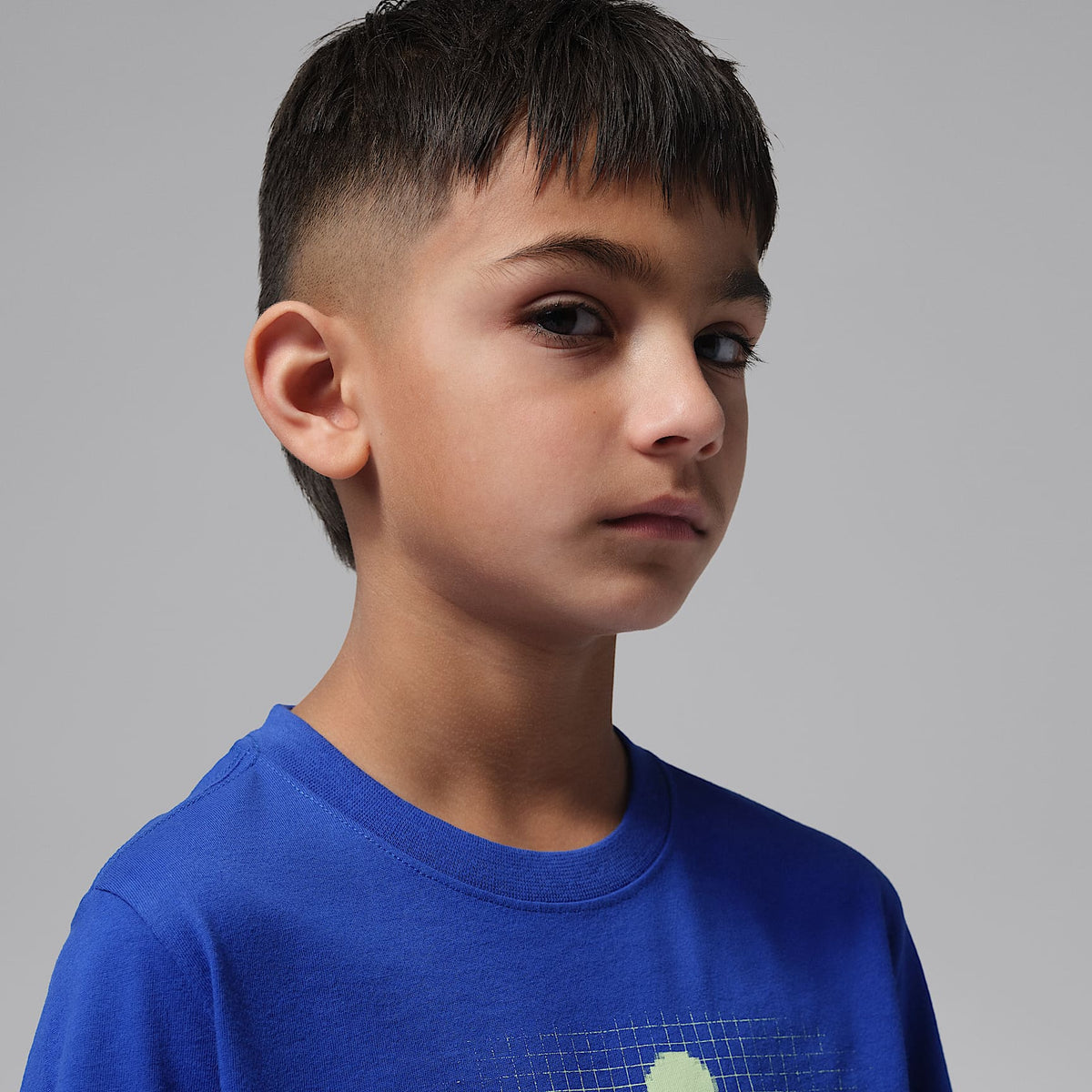 Playera Jumpman Grid Blur para niños talla pequeña Jordan – Royal juego – vista 3