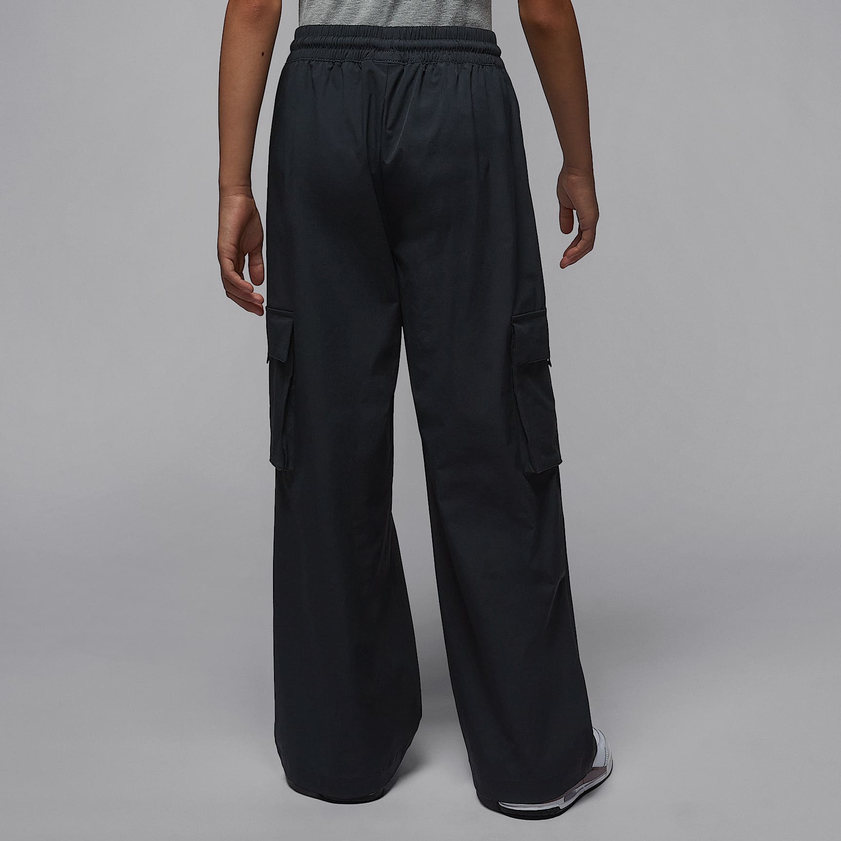 Pants cargo Post Up Open para niños talla grande Jordan – Negro – vista 2