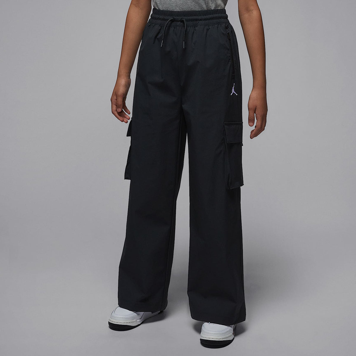 Pants cargo Post Up Open para niños talla grande Jordan – Negro – vista 1